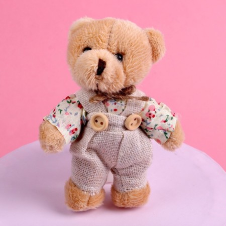 Soft toy "I love you", Bear, Mix Colors-3