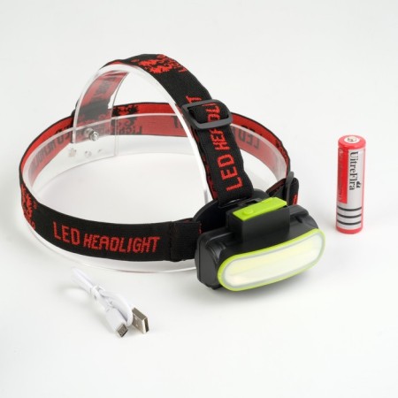 Battery -on -Bathelair Lanter 10 W, 1200 mAh, COB, 2 modes, 8 x 6 x 5 cm, usb-1