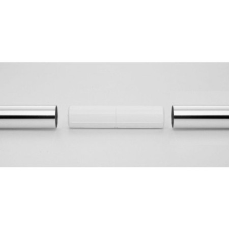 Cornice for the bathroom corner, 80 x 80 cm, color chromium-2