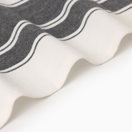 The towel Ethel "Stripes", col. Black, 38x63 cm, 100% HL-2