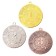 Prize medal 197 diam 5 cm. 1 place. The color of evil. Without a tape