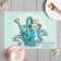 Napkin on the table "Some Bunny Loves You" PVC 40*29cm