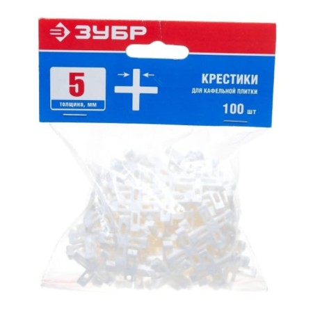 Crosses for tiles bison 33811-5, 5 mm, 100 pcs.