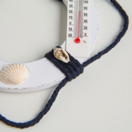 Interior souvenir "Rescue Circle" with a thermometer 10*10cm-7