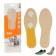 Insoles for shoes, breathing, adhesive-based, 43-44r-r, pair, beige color