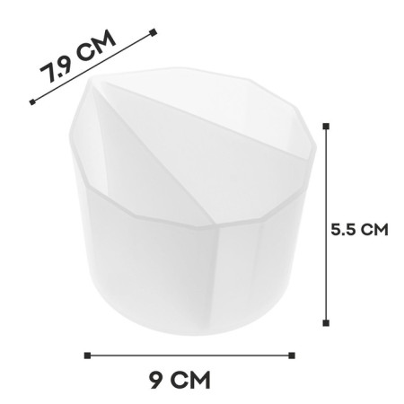 Silicone glass for fluid art, 3 sections-1
