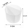 Silicone glass for fluid art, 3 sections