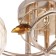 Stela chandelier 5x40W E14 gold 50x50x21cm