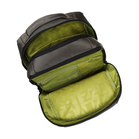School backpack, 39 x 26 x 19 cm, Grizzly, ergonomic back, laptop department, khaki-6