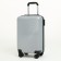 Small suitcase 20 "On a zipper, code lock, 4 wheels, color gray color