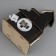 LED suspension "House with a black cat" 9 × 12 × 6 cm, plastic, batteries LR1130X3, glow warm white