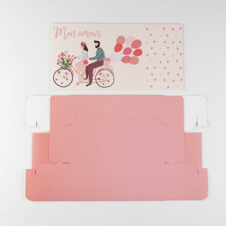 Gift folding box, packaging, "love", 25 x 18 x 10 cm-5
