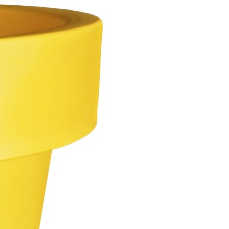 Kashpo for flowers "aura" 75x55 cm, 161 l, color yellow gold-1