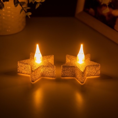 Spinker "Switch" LED 1W from 3xlr44 batteries 5x5x2cm, (set2 pcs). Risalux-2
