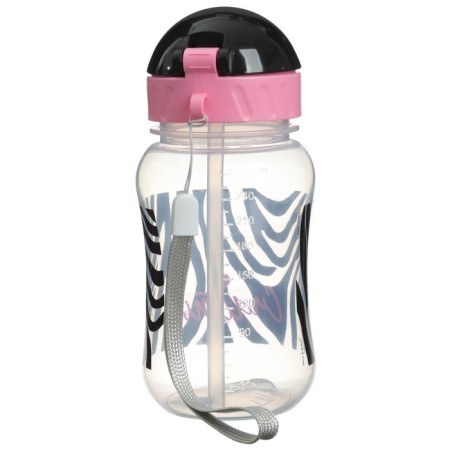 Drill - children's impotance with silicone tube "Happiness", 270 ml., Black/pink color-7