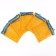 Vegetable grid with handles, yellow, 25 x 39 cm, 5 kg