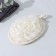 Massage washcloth with scraper of the share "Aphrodite", 11 × 16 cm, beige color