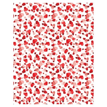 Pillow Belly “abundance of hearts, decorative, size 16x45 cm-1