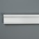 Ceiling skirting board 06011E, white 50x30x2000 mm