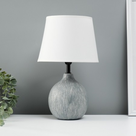 Table lamp "Thesis" 1x40W E14 gray 20x20x32cm