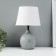 Table lamp "Thesis" 1x40W E14 gray 20x20x32cm