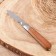 Knife Folding Strategist 20cm, 87mm/2.5mm blade, with a slope, hilt of a tree