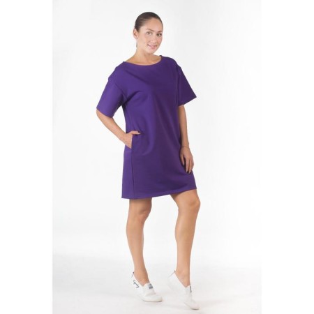 Football dress, size 44, purple color-3