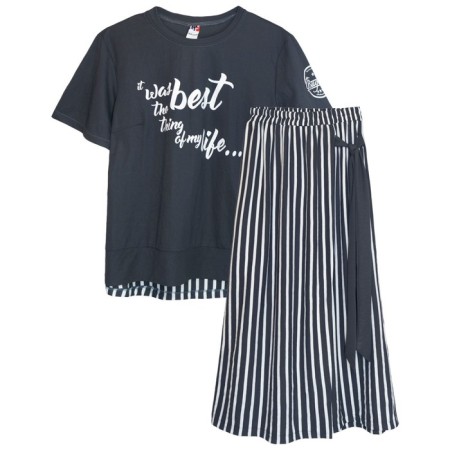 Women's costume: T -shirt, trousers, size 50