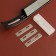 Sherfoving rubbish, with three interchangeable blades, 17.2 cm, black color