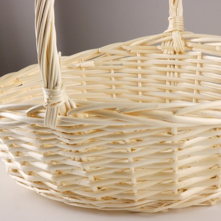 Wicker basket, 45x33x12/35 cm, vine-2