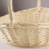 Wicker basket, 45x33x12/35 cm, vine