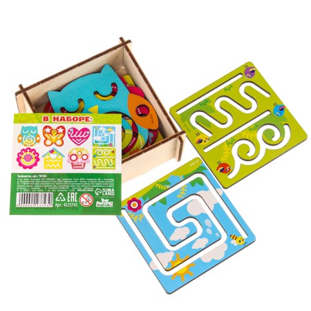 Stencils for drawing "for girls"-1