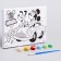 Picture on numbers for children, 21x15 cm, Mickey Mouse