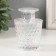 Diffusor for essential oils "Sot" 100 ml transparent mother of pearl 6x6x9 cm