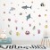 Interior color sticker "Underwater World" 30x60 cm