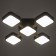 Lamp 35449/5 LED 120W 3000-6000K Black 62x62x11.5 cm Bayerlux