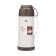 Thermos 1.8 l, with a glass flask, retains heat 12 hours, with a mug, brown