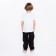 Baby trousers, black color, height 110 cm