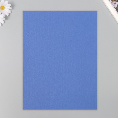 A set of felt 22x30 cm, 5 sheets, Korea, col. cornflower-3