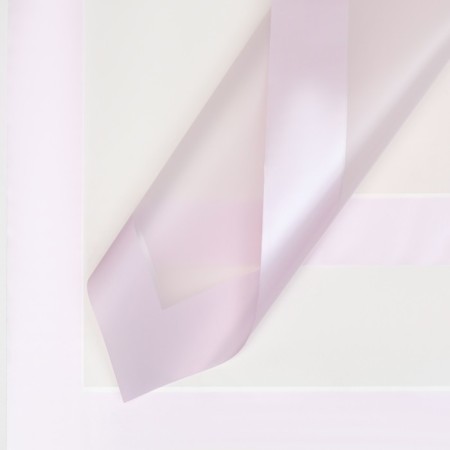 Matte film, "tenderness", light lilac, 58 x 58 cm