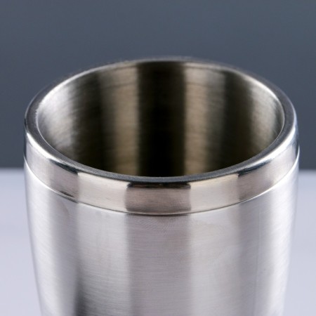 Thermal circle, 350 ml, graphics, retains heat 2 hours, 14.5 x 7.5 cm, chrome-2