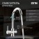 Kitchen mixer Zein ZC-011, with output for drinking water, brass, chrome