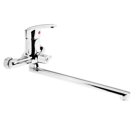 Comer for the Everest bath B22 -029M, single -leaf, flat spout, chromium
