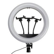 Кольцевая лампа Ritmix RRL-360, 36 см, USB, 3 цвета, 192 светодиода, пульт, держатель