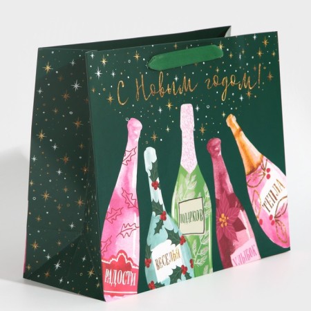 Laminated horizontal “Smiles and heat” laminate, ML 27 x 23 x 11.5 cm, New Year-2