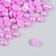 Decor for creativity plastic "Half of beads. Lilac" 20 g 0.8x0.8 cm