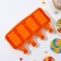 Ice Cream Form "Venice", silicone, 19.3 × 11 × 2.4 cm, 4 cells (5.5 × 2.9 cm), Mix color