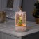 LED figure "Christmas tree" 8 × 14.5 × 4.2 cm, plastic, batteries AAAX2 (not in the kit), glow warm white