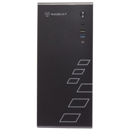 Computer Raskat Start 100, G5905, 8 GB, SSD 120 GB, Intel UHD 410, Noos, black-2