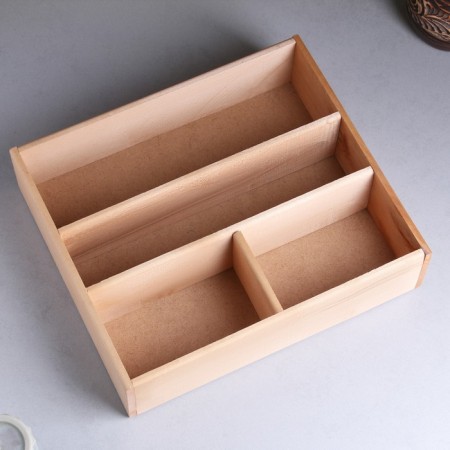 Wooden box 34.5 × 30 × 10 cm Gift chest-2